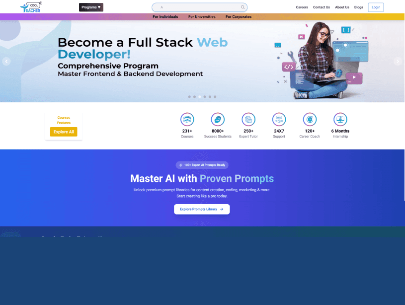 TeacherCool LMS Development Case Study – Mapelcode